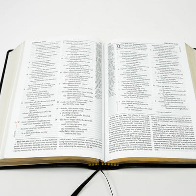 ESV - Black Leather - FireBible