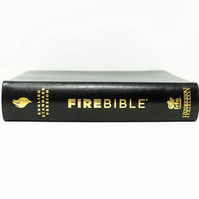 ESV - Black Leather - FireBible